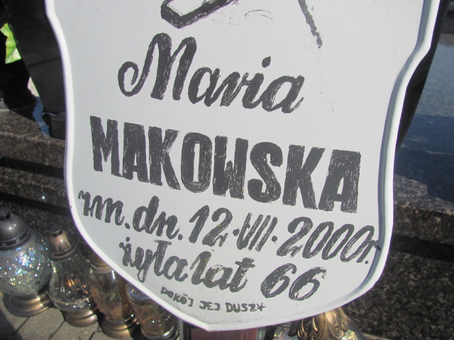 Maria Makowska Siennica - Grobonet - Wyszukiwarka osób pochowanych