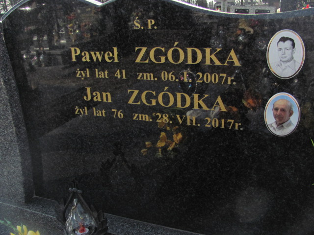 Paweł Zgódka 1966 Siennica - Grobonet - Wyszukiwarka osób pochowanych