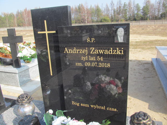 Andrzej Zawadzki 1964 Siennica - Grobonet - Wyszukiwarka osób pochowanych