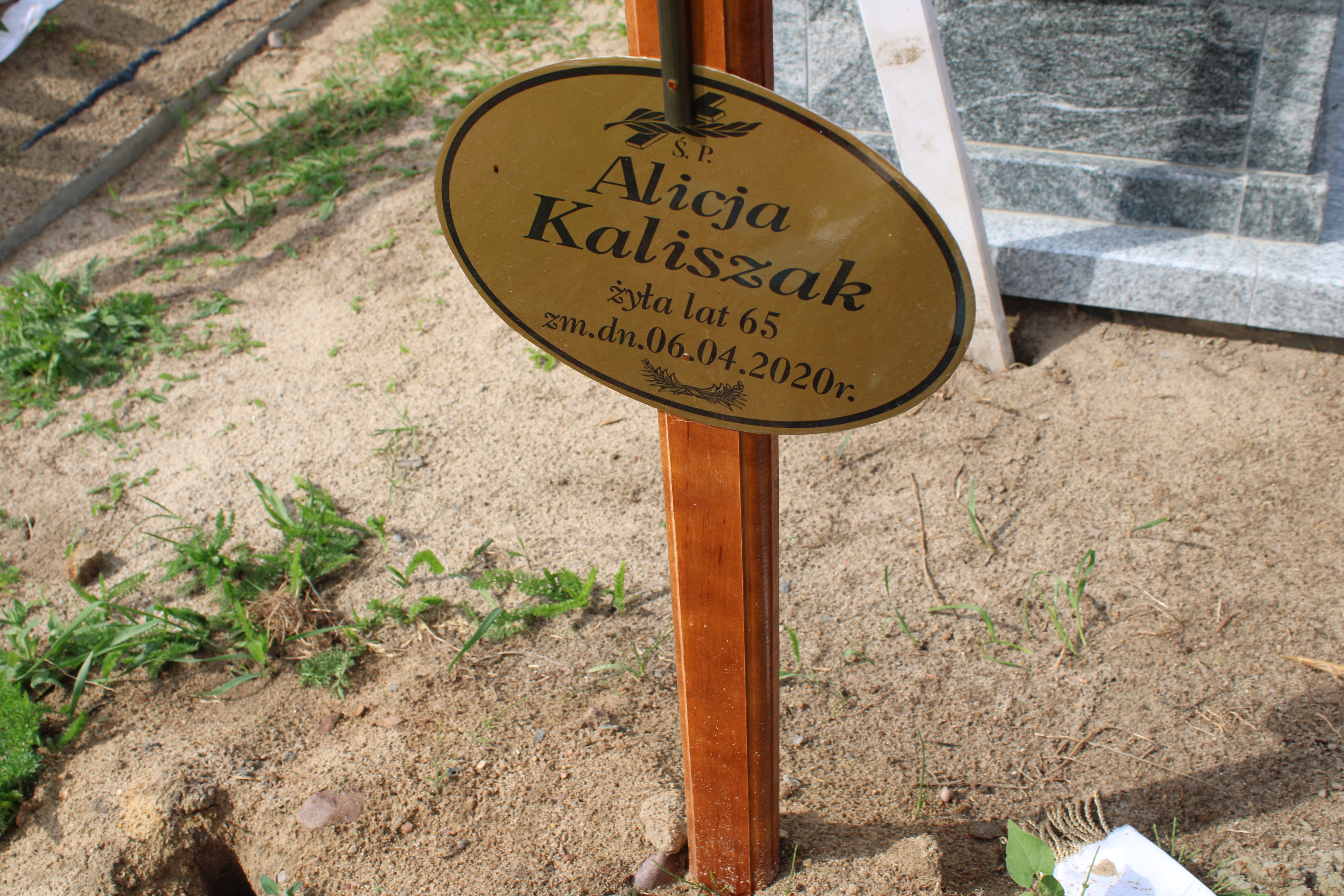 Alicja Kaliszak 1954 Siennica - Grobonet - Wyszukiwarka osób pochowanych