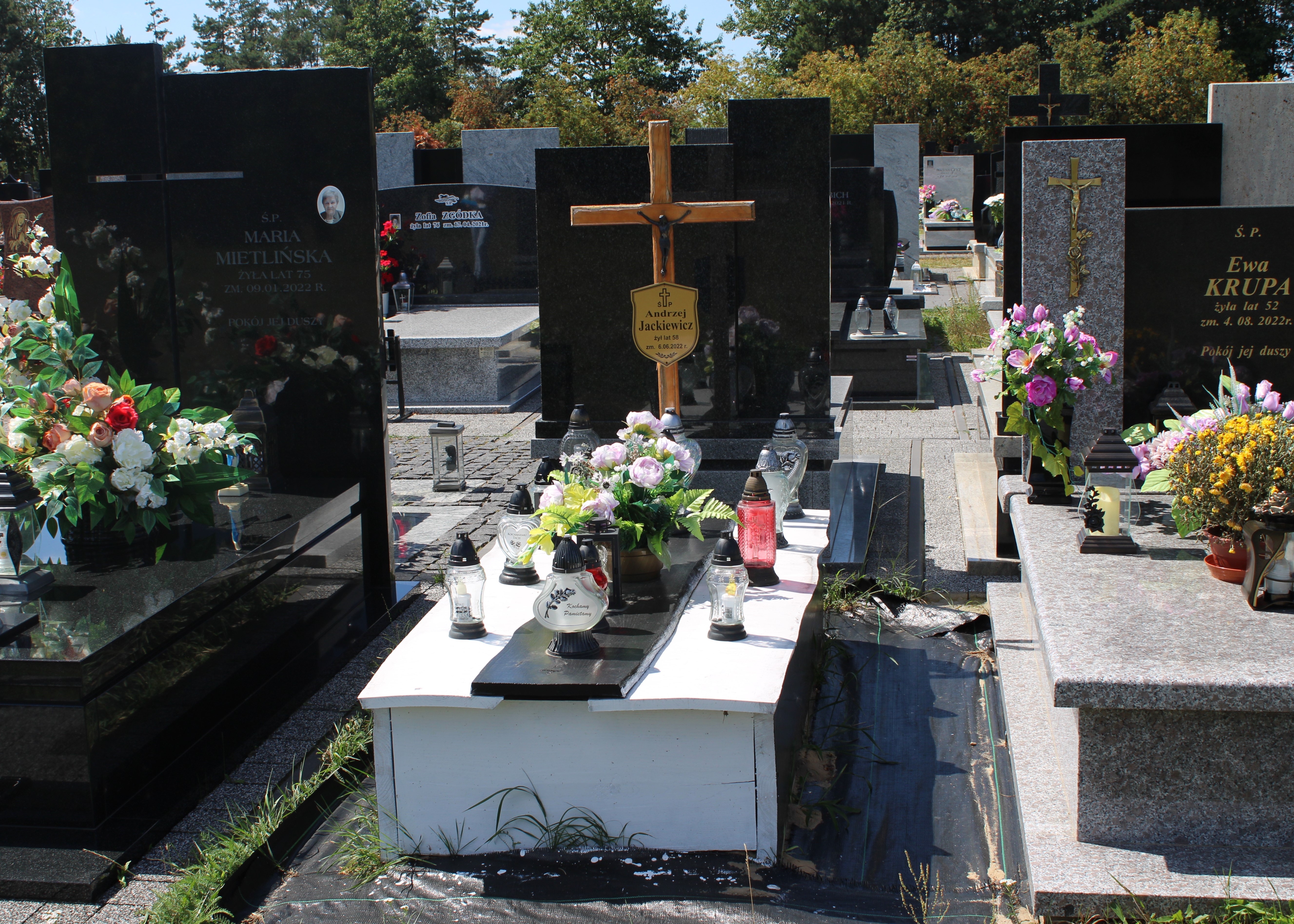 Grób Andrzej Jackiewicz